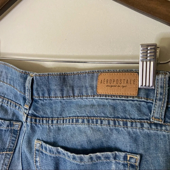 Boyfriend Jeans Denim 100% Cotton Distressed Regular Women Sz 00 Casual Everyday - Picture 11 of 12